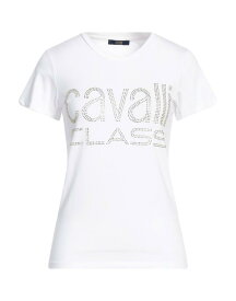 【送料無料】 カヴァリ クラス レディース Tシャツ トップス T-shirt White