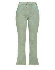 【送料無料】 マザー レディース デニムパンツ ボトムス Bootcut Jeans Sage green