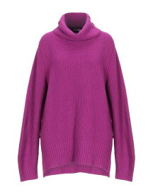 【送料無料】 ロッソピューロ レディース ニット・セーター アウター Turtleneck Purple