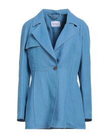 【送料無料】 フェラガモ レディース ジャケット・ブルゾン ブレザー アウター Blazer Pastel blue