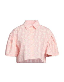 【送料無料】 エムエスジイエム レディース シャツ トップス Floral shirts & blouses Pink