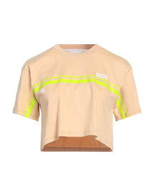 【送料無料】 ジーシーディーエス レディース Tシャツ トップス T-shirt Sand