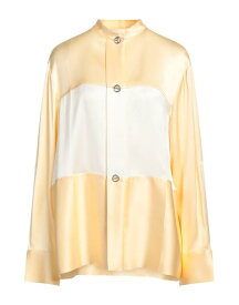 【送料無料】 ジル・サンダー レディース シャツ トップス Patterned shirts & blouses Beige