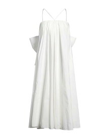 【送料無料】 アニエバイ レディース ワンピース トップス Midi dress White