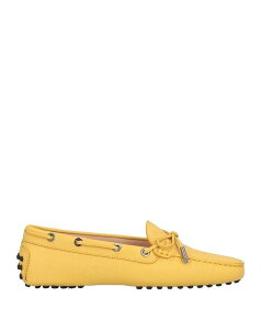 �g�b�Y ���f�B�[�X �V���[�Y �X���b�|���E���[�t�@�[ TOD'S ���J�V�� Mustard �}�X�^�[�h