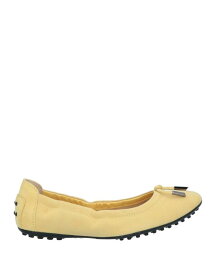 【送料無料】 トッズ レディース ベルト アクセサリー Ballet flats Light yellow