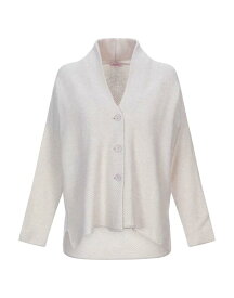 【送料無料】 ロッソピューロ レディース カーディガン アウター Cardigan Beige