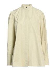 【送料無料】 ジル・サンダー レディース シャツ トップス Solid color shirts & blouses Sage green