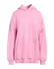 【送料無料】 バレンシアガ レディース パーカー・スウェット フーディー アウター Hooded sweatshirt Pink