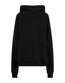 【送料無料】 バレンシアガ レディース パーカー・スウェット フーディー アウター Hooded sweatshirt Black