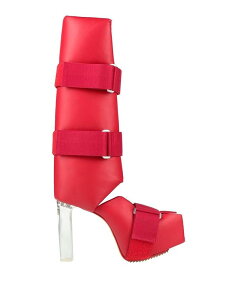 ���b�N�I�E�G���X ���f�B�[�X �V���[�Y �u�[�c�E���C���u�[�c RICK OWENS �u�[�c Red ���b�h