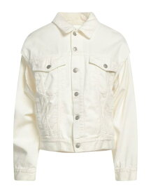 【送料無料】 マルタンマルジェラ レディース ジャケット・ブルゾン デニムジャケット アウター Denim jacket Ivory