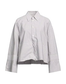 【送料無料】 マルタンマルジェラ レディース シャツ トップス Striped shirt Dove grey