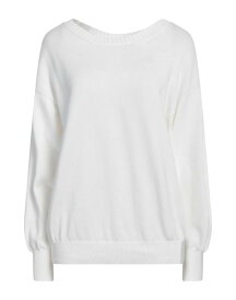 【送料無料】 マロ レディース ニット・セーター アウター Sweater White