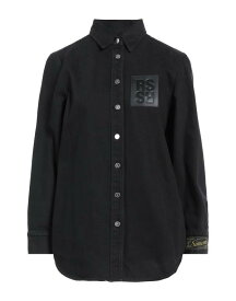 【送料無料】 ラフ・シモンズ レディース シャツ デニムシャツ トップス Denim shirt Black