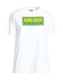 【送料無料】 ケンゾー レディース Tシャツ トップス T-shirt White