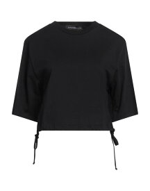 【送料無料】 デパートメントファイブ レディース Tシャツ トップス T-shirt Black