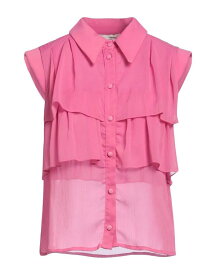【送料無料】 レリッシュ レディース シャツ トップス Solid color shirts & blouses Pink