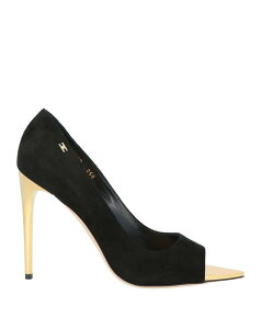 �G���U�x�b�^�t�����L ���f�B�[�X �V���[�Y �p���v�X ELISABETTA FRANCHI �p���v�X Black �u���b�N