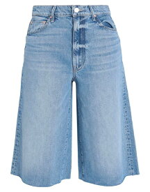 【送料無料】 マザー レディース デニムパンツ ボトムス Cropped jeans Blue