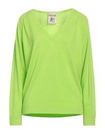 【送料無料】 セミクチュール レディース ニット・セーター アウター Sweater Acid green
