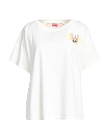 【送料無料】 ケンゾー レディース Tシャツ トップス T-shirt White