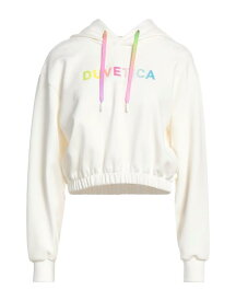 【送料無料】 デュベティカ レディース パーカー・スウェット フーディー アウター Hooded sweatshirt White