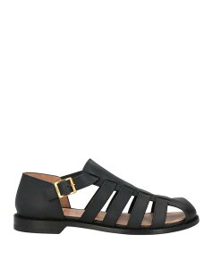 ���G�x ���f�B�[�X �V���[�Y �T���_�� LOEWE �T���_�� Black �u���b�N