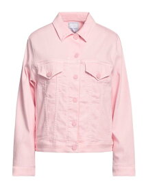 【送料無料】 ヤコブ コーエン レディース ジャケット・ブルゾン デニムジャケット アウター Denim jacket Pink