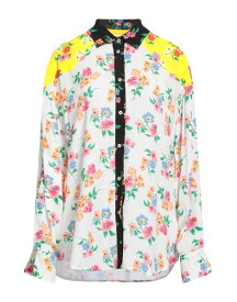 【送料無料】 エムエスジイエム レディース シャツ トップス Floral shirts & blouses White