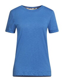 【送料無料】 バーブァー レディース Tシャツ トップス T-shirt Blue