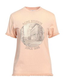 【送料無料】 アクネ ストゥディオズ レディース Tシャツ トップス T-shirt Light pink