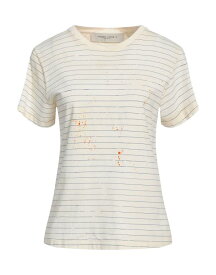 【送料無料】 ゴールデングース レディース Tシャツ トップス T-shirt Ivory