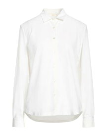 【送料無料】 フェデーリ レディース シャツ トップス Solid color shirts & blouses White