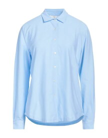 【送料無料】 フェデーリ レディース シャツ トップス Solid color shirts & blouses Light blue