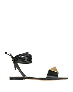 ���@�����e�B�m ���f�B�[�X �V���[�Y �T���_�� VALENTINO GARAVANI �T���_�� Black �u���b�N
