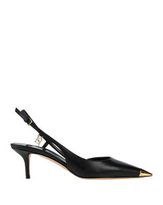 �G���U�x�b�^�t�����L ���f�B�[�X �V���[�Y �p���v�X ELISABETTA FRANCHI �p���v�X Black �u���b�N