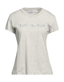 【送料無料】 トラサルディ レディース Tシャツ トップス T-shirt Light grey