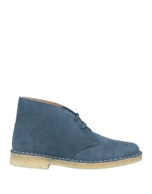 【送料無料】 クラークス レディース ブーツ・レインブーツ ブーティ シューズ Ankle boot Slate blue