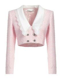 【送料無料】 アレッサンドラ リッチ レディース ジャケット・ブルゾン ブレザー アウター Blazer Pink