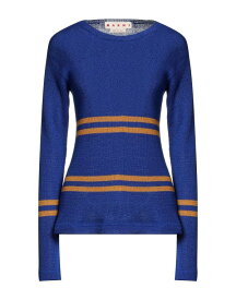 【送料無料】 マルニ レディース ニット・セーター アウター Sweater Blue