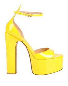 【送料無料】 ヴァレンティノ レディース サンダル シューズ Sandals Yellow