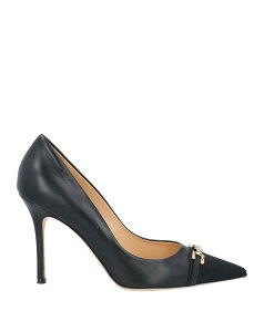 �G���U�x�b�^�t�����L ���f�B�[�X �V���[�Y �p���v�X ELISABETTA FRANCHI �p���v�X Black �u���b�N