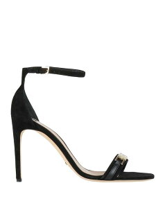 �G���U�x�b�^�t�����L ���f�B�[�X �V���[�Y �T���_�� ELISABETTA FRANCHI �T���_�� Black �u���b�N