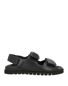 �G���U�x�b�^�t�����L ���f�B�[�X �V���[�Y �T���_�� ELISABETTA FRANCHI �T���_�� Black �u���b�N