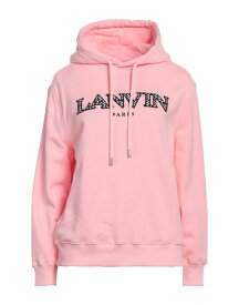 【送料無料】 ランバン レディース パーカー・スウェット フーディー アウター Hooded sweatshirt Pink