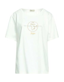 【送料無料】 ヘルノ レディース Tシャツ トップス T-shirt White