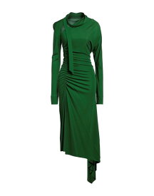 【送料無料】 ヴィクトリア ベッカム レディース ワンピース トップス Elegant dress Green