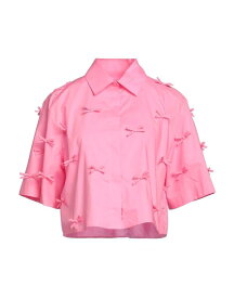 【送料無料】 エムエスジイエム レディース シャツ トップス Solid color shirts & blouses Pink