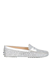 【送料無料】 トッズ レディース スリッポン・ローファー シューズ Loafers Silver